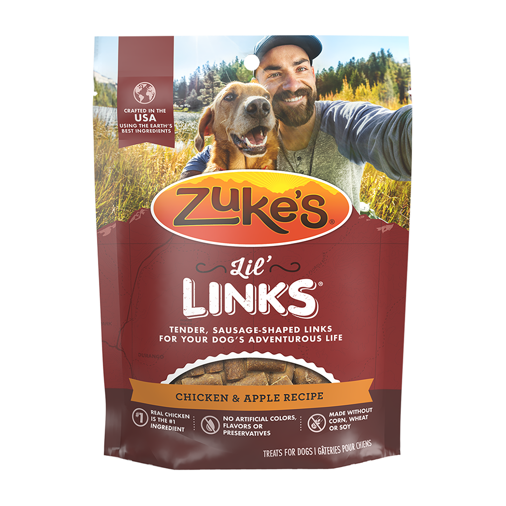 Lil Links Chicken Apple Meaty Dog Treats Zuke s