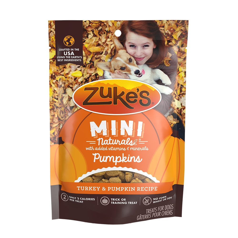 Mini Naturals Turkey Pumpkin Dog Training Treats Zuke s