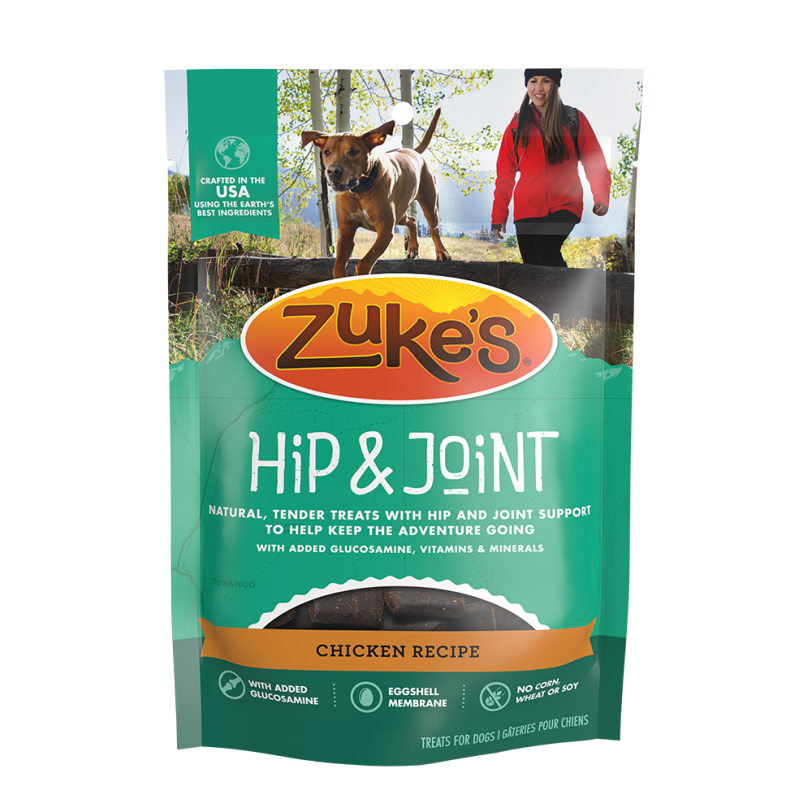 Zukes Hip and Joint Dog Treats - chicken