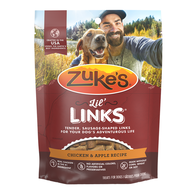 Zuke’s Lil’ Links Chicken & Apple Recipe Dog Treats