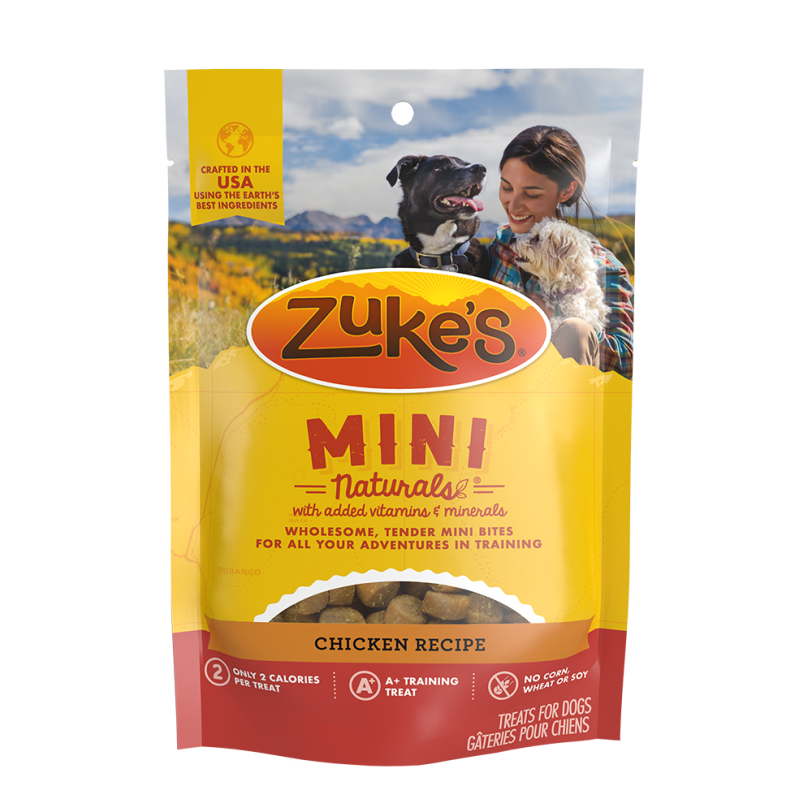 Zuke's Mini Naturals Chicken Recipe Dog Treats